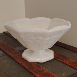 Vintage Milkglass Fruit Bowl